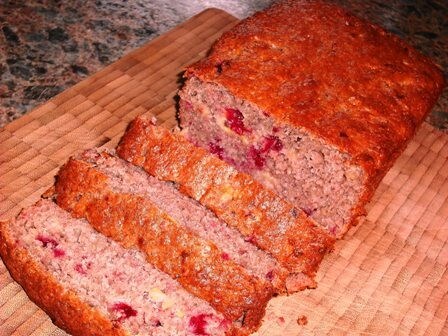 photo of Cranberry Banana Loaf