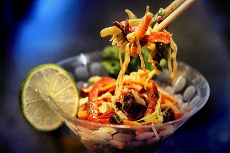 photo of Three-Cabbage Asian Coleslaw