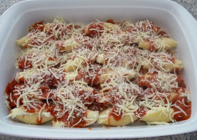 recipe for baked stuffed shells