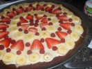 Brownie Banana Split Pizza