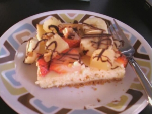 recipe for banana split cheesecake bars