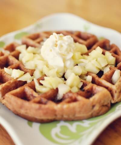 photo of Carrot Cake Waffles