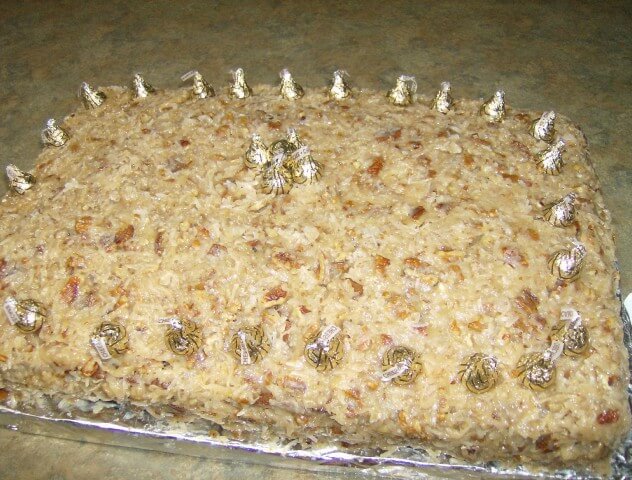 recipe for b.b. king's german chocolate cake