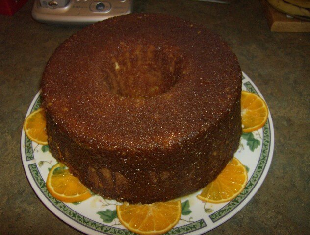 recipe for orange buttermilk pound cake