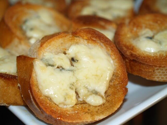 photo of Bruschetta With Gorgonzola Cheese And Honey