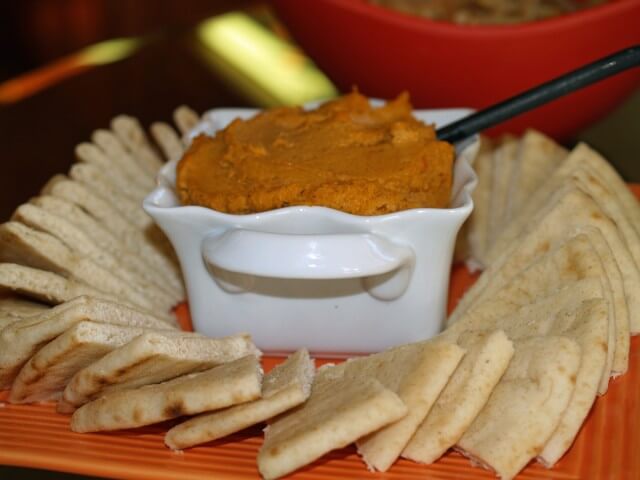 photo of Sun-Dried Tomato Pesto Hummus