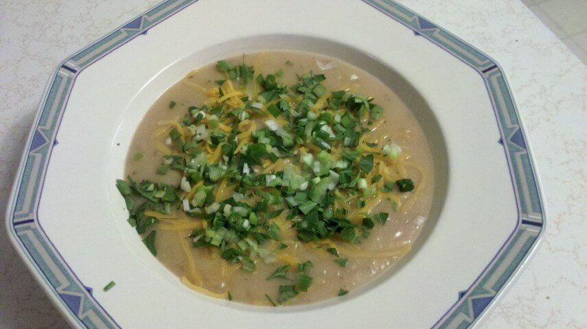 recipe for slow cooker creamy cauliflower bisque