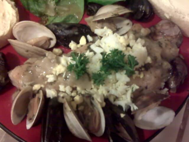photo of Mako Steaks With Mussels And Clams