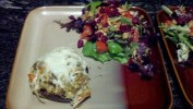Crab and Shrimp Stuffed Portabella Mushrooms