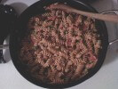 Fusilli With Ham And Peas