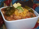 White Bean Brat Chili