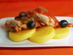 recipe for chicken and polenta