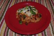 Mexican Beef Lasagna With Corn And Black Olives