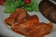 Barbecued Boneless Beef Ribs