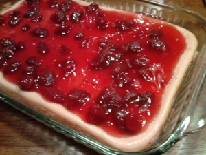 recipe for double strawberry cheese cake