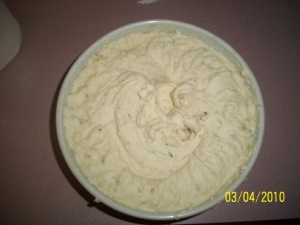 recipe for herb and cheese mashed potatoes