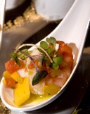 recipe for shrimp cocktail with fresh avocado and mango salsa