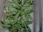 Spinach And Pine Nut Pinwheels