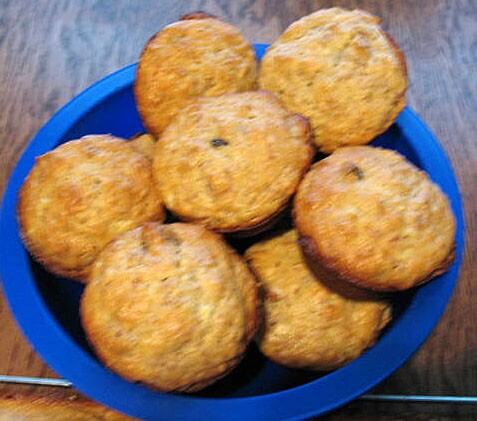recipe for apple honey bran muffins