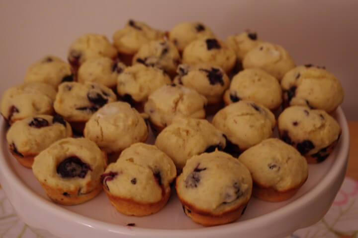photo of Double Lemony Blueberry Muffins