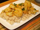 view the recipe for Light Lemon Curry Shrimp