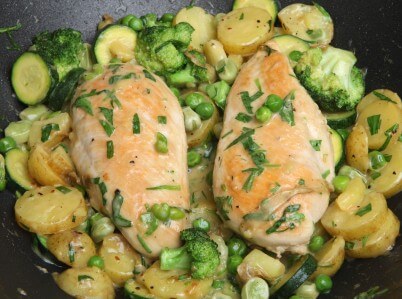 photo of Chicken Breasts in Tarragon Sauce