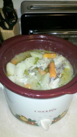 Creamy Crock Pot Chicken Stew Recipe | CDKitchen.com