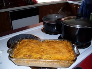 recipe for cheddar beef and noodle casserole