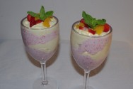 Fresh Strawberry Mango Fool