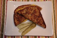 Garlic Grilled Cheese