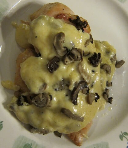 photo of Baked Chicken With Mushrooms And Bacon