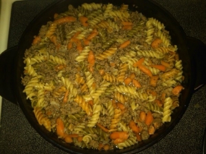 recipe for easy hamburger carrot casserole