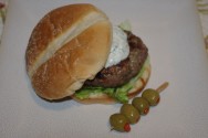 Gyro Burgers With Zouped Up Tzatziki