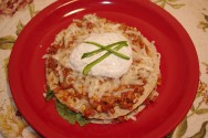 Turkey Enchiladas With Cumin Lime Crema