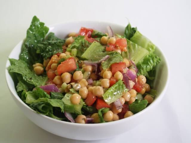 photo of Chick Pea and Red Onion Salad