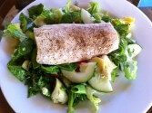 Grilled Mahi Mahi on Chopped Salad