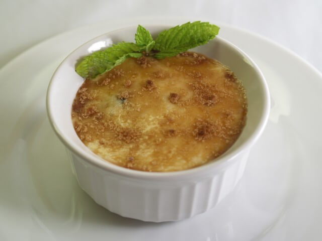photo of Blackberry Custard Brulee