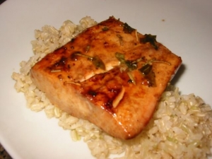 recipe for grilled mahi mahi with brown rice