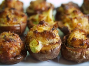 recipe for bacon and crab stuffed potato bites