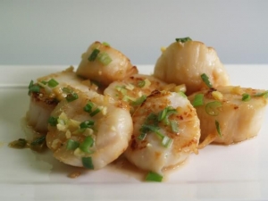 recipe for ginger scallops