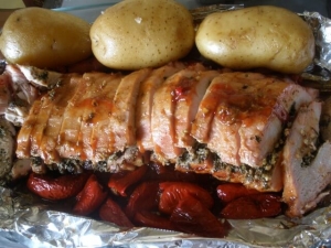 recipe for smoked pork chimichurri tenderloin