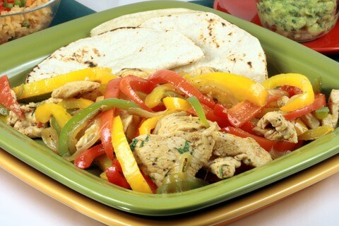 photo of Wok-Cooked Chicken Fajitas