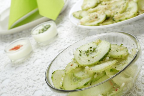 photo of Cucumber and Onion Salad