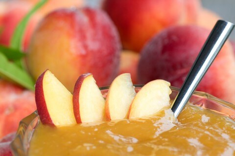 photo of Quick And Easy Peach Freezer Jam