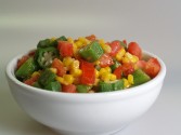 Corn With Okra And Tomatoes