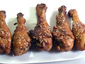recipe for chicken drumsticks with asian barbecue sauce