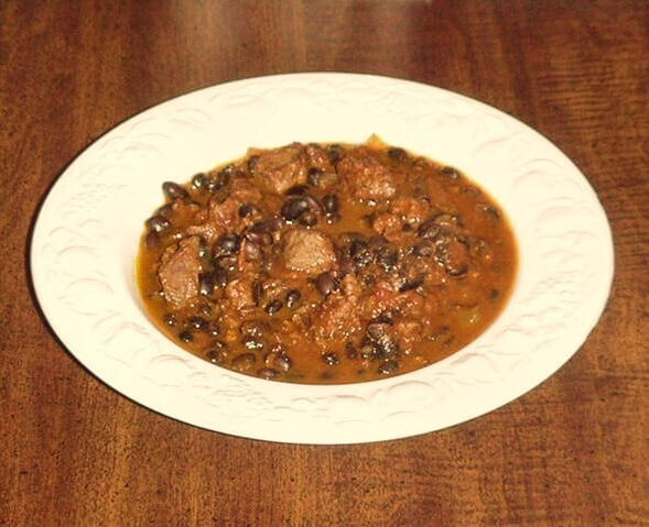 recipe for double beef black bean chili