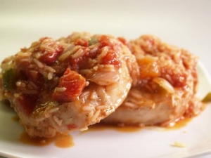recipe for creole pork chops and spicy rice