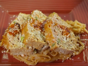 recipe for ginger sesame chicken meat loaf