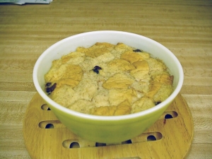 recipe for mom's home-style bread pudding